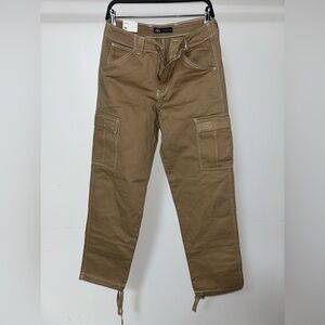 Zara Men's Brown Cargo Pants